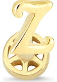 Resim Altın Z Harfli Tragus Piercing As115pcz Altınsepeti 