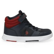 Resim DAMA JR 3FX Lacivert Erkek Çocuk High Sneaker U.S. Polo Assn.