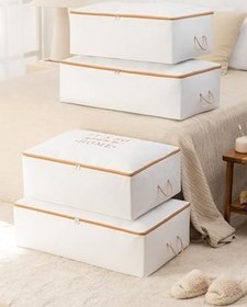 Resim 4'lü Baza Altı Yastık Yorgan Kazak Hurcu 