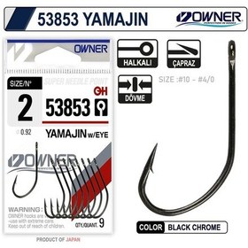 Resim 53853 Yamajin With Eye Black Chrome İğne 10 