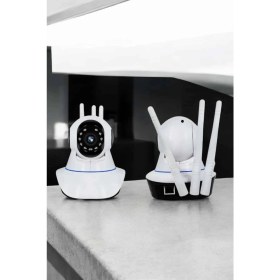 Resim Epilons Wifi Kamera Ev Kamerası Gece Görüşlü Kablosuz Bebek Izleme Kamerası 