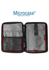 Resim Microcase Apple Uyumlu iPad Pro 13 2025 Tablet İçin Türkçe Bluetooth Klavye+mouse+tablet Standı-siyah Al8126 Omuz Çantası 