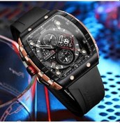 Resim Prestigegoods Erkek Kol Saati Curren 8442 - Turuncu Kahverengi - 47mm Kasa - Su Geçirmez 3atm - Japon Kuvars Hareket Kahverengi 