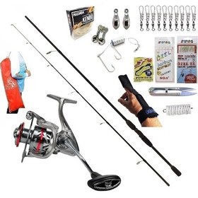 Resim Oslo Prime 4000 240cm 20-40gr Remixon Double Black Kıyı Spin Olta Takımı Seti 