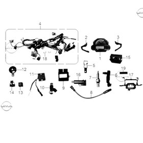 Resim ÇELİKMOTO MONDIAL RX3-I EVO KONVERTOR #Y4MON1012B0169 