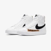Resim Nike Mid-77-kadin-beyaz-spor-ayakkabi/dj4603-100(dar Kalıptır Bir Numara Büyük Alınız ) 
