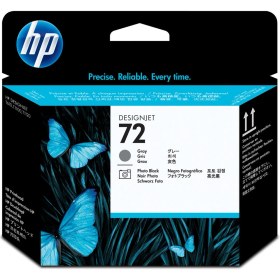 Resim HP ® 72 Gray/photo Black Baskı Kafası Orijinal Plotter Designjet Printhead (C9380A) 