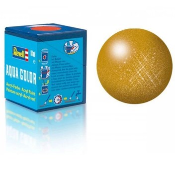 NW NessiWorld Nessiworld Revell 92 - Aqua Color Brass - Metallic Boya - 18 ml