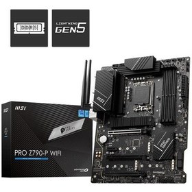 Resim Msı Pro Z790-p Wıfı Ddr5 7000mhz 1xhdmı 1xdp 4xm.2 Usb 3.2 Atx 1700p 12. / 13. Ve 14. Nesil İşlemci Uyumlu 