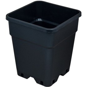 Resim 10 Adet Kare Üretim Saksısı 14 Litre 