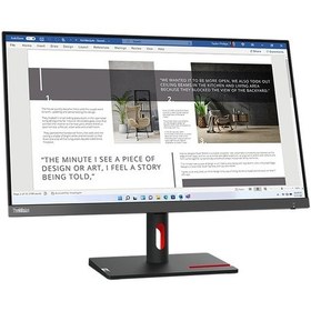 Resim Lenovo ThinkVision S27i-30 63DFKAT4TK 27" 4 MS 100 Hz Full HD IPS LED Monitör 