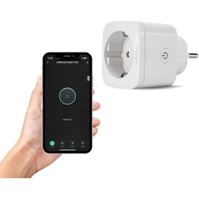 Resim fullreyon Uzaktan Telefonla Kumanda Edilen Akıllı Priz, Unutkan Tembel Prizi Evham Vesvese Giderici Wifi Priz 