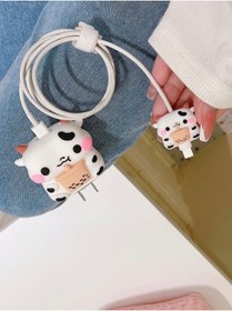 Resim TBDİZAYN Silikon Şarj Başlığı Ve Kablo Koruyucu Set 