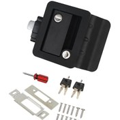 Resim Suntek Rv Kürek Giriş Kapısı Kilidi Mandalı Anahtarlarla 11cmx15,7cm 