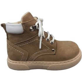 Resim Ortopedikal1001 Ridente A Taba Süet Bebe Erkek Çocuk Bot % 100 Deri Fermuarlı Ve Bağcıklı A Taba 