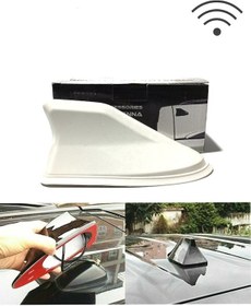 Resim Modifiyecim Silikon Tabanlı Shark Anten Beyaz 