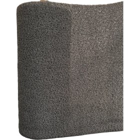 Resim Tbm Plastik Kaydırmaz Kıvırcık Gri Paspas En: 100CM 