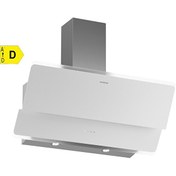 Resim Silverline 3490 Oslo 90 CM Beyaz Duvar Tipi Ankastre Davlumbaz 