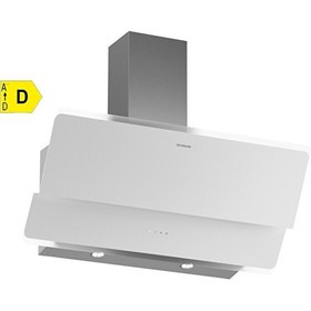 Resim Silverline 3490 Oslo 90 CM Beyaz Duvar Tipi Ankastre Davlumbaz 