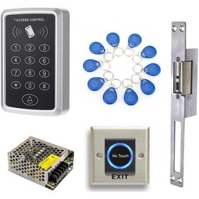 Resim Rfid No Touch Şifreli Kapı Kilidi Set 