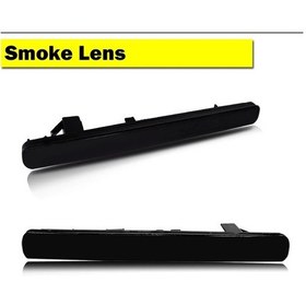 Resim Ijdm 2009-2014 Acura Tsx Euro Accord Kırmızı Led Tampon Reflektör Işıkları, Smoked Lens Smoked Lens 