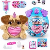 Resim Rainbocorns Puppycorn Sürpriz S5 Mor Köpek Kulaklıklı 