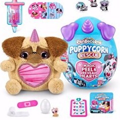 Resim Rainbocorns Puppycorn Sürpriz S5 Mor Köpek Kulaklıklı 