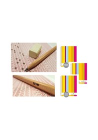 Resim F.c Sert Kapak 3+1+1 A4 Defter 200 Yprk. 3 Adet Faber-castell Natural Ösym Kurşun Kalemi 20"li 2,5b 