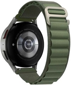 Resim UnDePlus Samsung Galaxy Watch 3 45mm Gear S3 46mm ile uyumlu Kordon Naylon Mountain Band 74 22mm 