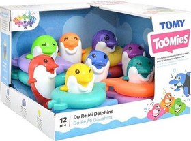 Resim Tomy Toomies DoReMi Yunuslar Banyo Oyuncağı 6528 