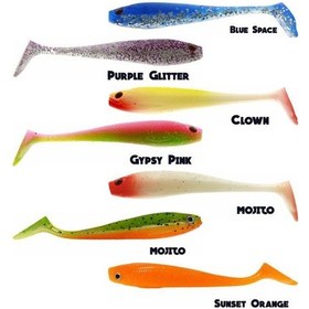 Resim Fujin Duck Tail 9cm Silikon Yem 