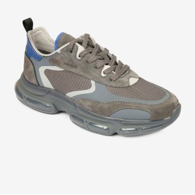 Resim Greyder Erkek Koyu Gri Hakiki Deri Sneaker Ayakkabı 4K1SA17200 