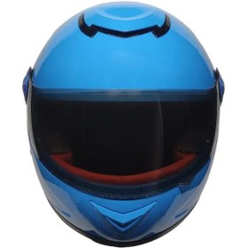 Resim Skull Mavi Çocuk Kaskı Pro Helmets Sy118 Full Face Çocuk Kaskı 48cm Skull Mavi 