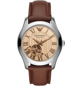 Resim Emporio Armani AR60017 43 mm Deri Kordon Otomatik Erkek Kol Saati 