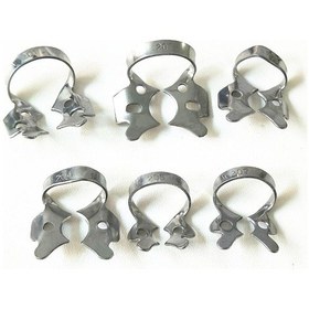 Resim Diş Endodontik Restoratif Kauçuk Baraj Kelepçesi Süt Dişleri Diş Ortodonti Malzemesi İçin Kauçuk Bariyer Klipsi 1 Piece 207 