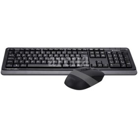 Resim Fg1010-F-Grey A4 Tech Fg1010 (F) 2.4Ghz Gri Fn-Mm Klavye +Optik M - 552696779 