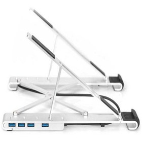 Resim Digitus Notebook Standı 5 Port Type-c (DA-90424) 