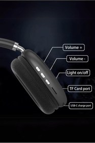 Resim Fuchsia BHH1002 Kafaüstü Bluetooth Kulaklık 
