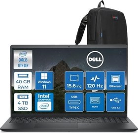 Resim Dell Pro 15 Essential Intel Core I5 1334U 4.6ghz 40GB Ddr5 4tb SSD Windows 11 Home 15.6" FHD(1920X1080) 120HZ Wva IPS Taşınabilir Bilgisayar PV152501334UH20 + Zetta Çanta 