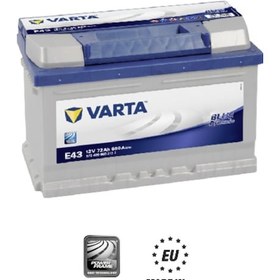 Resim Varta 12V 72 Ah 680A (En) Alçak Tip Üretim Yılı : Q1-2022 / 380558532 