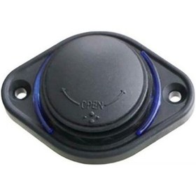 Resim Mavi 3.1a 12-24v Slayt Kapaklı Araba Otobüs Tekne Çift Usb Bağlantı Noktası Şarj Cihazı Güç Prizi 