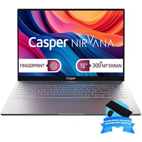 Resim Casper Nirvana S100 300NIT i5-13420H 32GB DDR5 RAM 1TB SSD W11P Kablosuz Klavye-Mouse Set S100.1342-DF00R-G-F-D200 