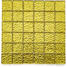 Resim MozaiKristaL Mutfak Tezgah Arası Ve Iç Dekorasyon Için 48x48x6 Mm Kristal Mozaik. (1 KOLİ=1 M2 FİYATIDIR) 