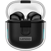 Resim Lenovo Lp12 Siyah Kablosuz Kulaklık Hifi Stereo Düşük Gecikme 9885 Siyah 