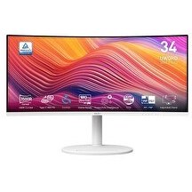 Resim MSI Modern MD342CQPW 34" 3440x1440 120Hz 1ms HDMI DP Type-C Adaptive Sync Monitor 