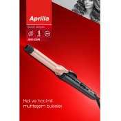 Resim Profesyonel Seramik Maşa 25MM, Siyah, Saç Şekillendirme Aracı 