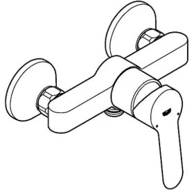 Resim Mena Rise Bauedge Duş Bataryası- 23636000 