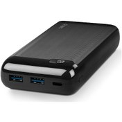 Resim Ttec PowerSlim LCD PD 20.000 mAh Powerbank - Siyah Powerbank, 20.000 mAh, Siyah