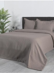 Resim Yatak Örtüsü Marisa Nefes Alabilen, Hafif Ve Şık Tasarımlı Sütlü Kahverengi 