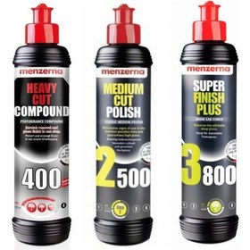 Resim Menzerna 400 2500 3800 250ml Boya Koruma Seti 